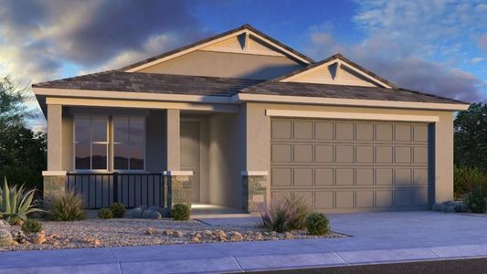 New construction Single-Family house Lily, 17700 W Star Point Drive, Goodyear, AZ 85338 - photo