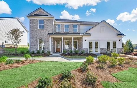 New construction Single-Family house 3146 Morris Hills Drive, Dacula, GA 30620 - photo 0