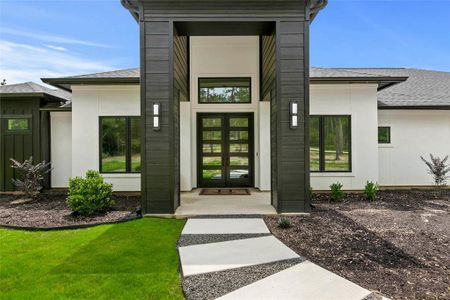 Imagine coming home and welcoming your guests to this impressive entrance.