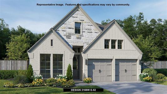 New construction Single-Family house 5042 Country Meadows Trail, Manvel, TX 77583 Design 2169W- photo 0 0
