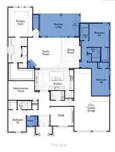 New construction Single-Family house 414 Corwin Springs, Cibolo, TX 78108 272 Plan- photo 1 1