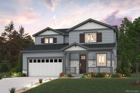 New construction Single-Family house 3342 N Highlands Creek Parkway, Aurora, CO 80019 - photo 0 0