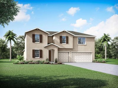 New construction Single-Family house 890 Asterfield Lane, Deland, FL 32720 Redbud- photo