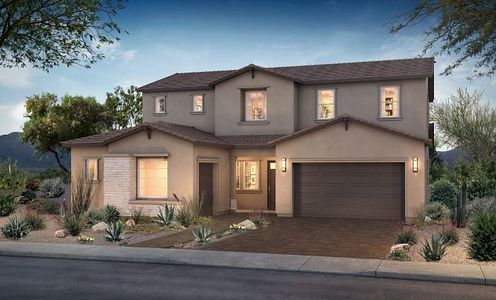 New construction Single-Family house 5017, 33754 N Malpais Hills Trl, Queen Creek, AZ 85144 - photo