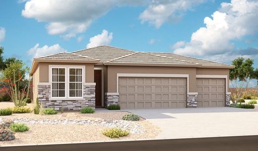 New construction Single-Family house 2080 E. Wetleaf Place, Casa Grande, AZ 85122 Sunstone- photo 0 0