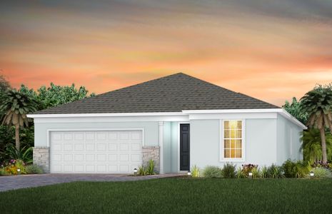 New construction Single-Family house Prestige, 12790 Southwest Cattleya Lane, Port St. Lucie, FL 34987 - photo