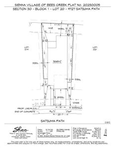 New construction Single-Family house 9727 Satsuma Path, Missouri City, TX 77459 Plan 3049 Exterior C- photo 3 3