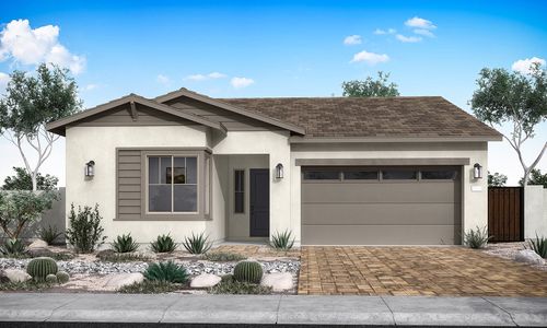 New construction Single-Family house Rosemary Plan 40-2, 22503 E. Saddle Ct., Queen Creek, AZ 85142 - photo