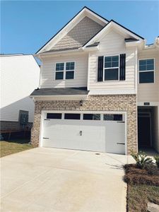 New construction Townhouse house 1434 Gray Branch Drive, Lawrenceville, GA 30045 Sudbury- photo 0