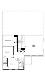 This floor plan features 4 bedrooms, 2 full baths, 1 half bath and over 2,500 square feet of living space.