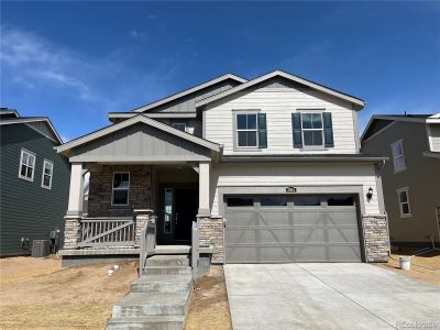 New construction Single-Family house 3964 N Picadilly Court, Aurora, CO 80019 Elbert- photo 0