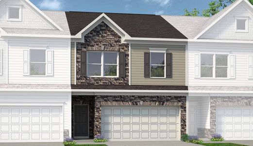 New construction Townhouse house 3620 Powder Springs Road, Powder Springs, GA 30127 - photo 4 4