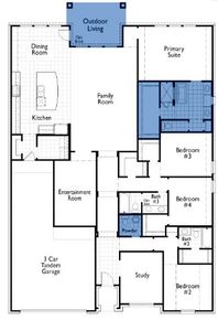 New construction Single-Family house 220 Moose Trail, Cibolo, TX 78108 Canterbury Plan- photo