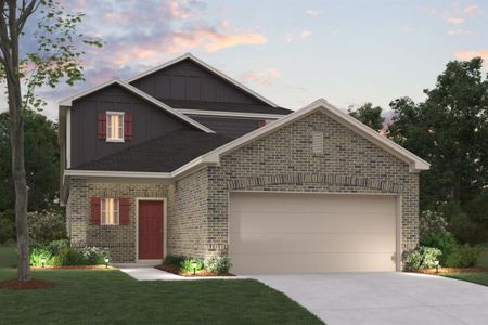 New construction Single-Family house 5847 Aurora Lane, Fulshear, TX 77441 Rosemary- photo 0 0
