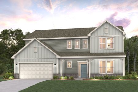 New construction Single-Family house Daffodil, 12415 Tierra Chase Way, Jacksonville, FL 32225 - photo