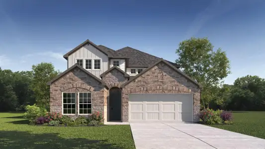 New construction Single-Family house 628 Nickle Creek Cv, Leander, TX 78641 Fitzgerald- photo 0