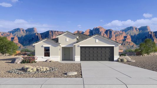 New construction Single-Family house 12024 E Marigold Lane, Florence, AZ 85132 - photo 0