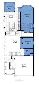 New construction Single-Family house 516 Calmo Court, Liberty Hill, TX 78642 Lyndhurst Plan- photo 37 37