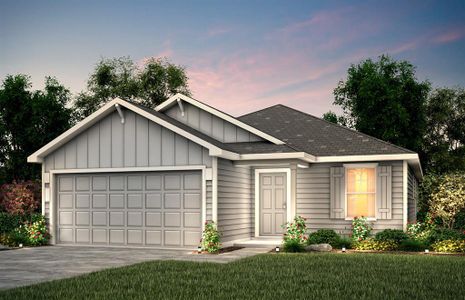 New construction Single-Family house 25489 Cilantro Drive, Magnolia, TX 77355 Hewitt- photo 0 0