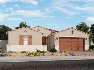 New construction Single-Family house 4580 N 177Th Drive, Goodyear, AZ 85395 Amber- photo