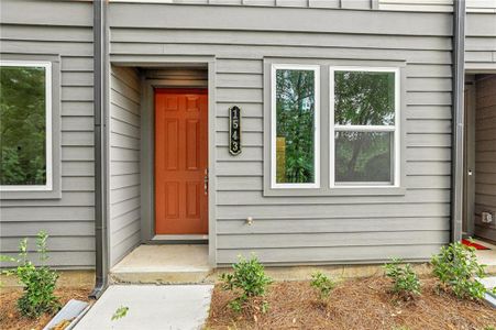 New construction Townhouse house 1543 Layton Lane Nw, Atlanta, GA 30318 Bellamy - photo 0 0