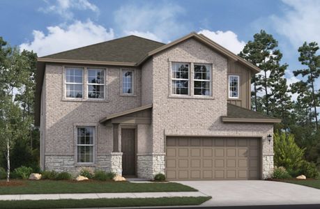 New construction Single-Family house 10528 Bricewood Park, San Antonio, TX 78254 Bastrop- photo 0
