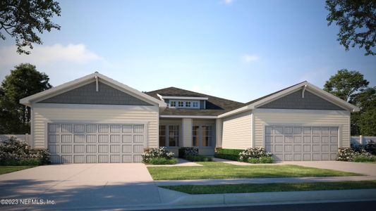 New construction Townhouse house 4532 Sun Garden Drive, Jacksonville, FL 32257 Anabel- photo 1 1