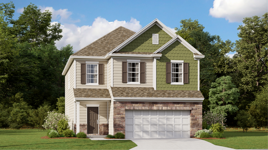 New construction Single-Family house Westbury, 1005 Lookout Shoals Drive, Fort Mill, SC 29715 - photo