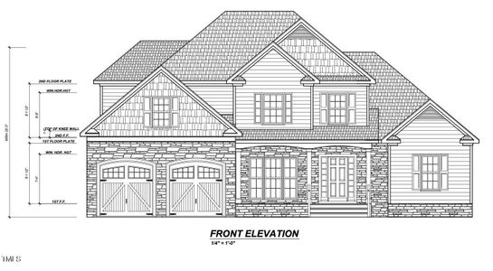 New construction Single-Family house 19348 Nc Hwy 210, Angier, NC 27501 - photo 1 1