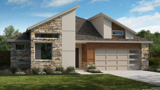 New construction Single-Family house 622 Foxbrook Way, Cibolo, TX 78108 Elgin- photo 0