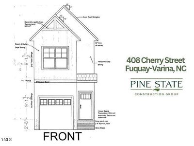 New construction Single-Family house 408 Cherry Street, Fuquay Varina, NC 27526 - photo 0
