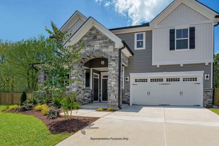 New construction Single-Family house 2 Bonnie Street, Willow Spring, NC 27592 The Cary- photo 3 3