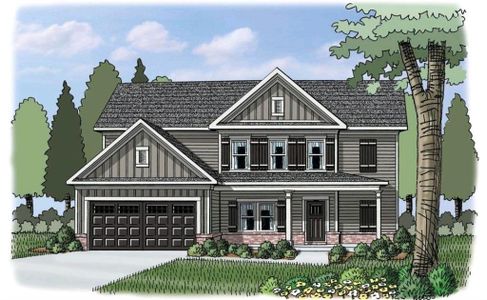 New construction Single-Family house 173 Alderman Lane, Winder, GA 30680 Hayden - photo 0