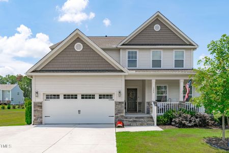 New construction Single-Family house 1224 Huffington Oak Drive, Willow Spring, NC 27592 - photo 0 0