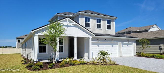 New construction Single-Family house 497 Hillendale Circle, Saint Johns, FL 32259 Delmore Elite Farmhouse- photo 0