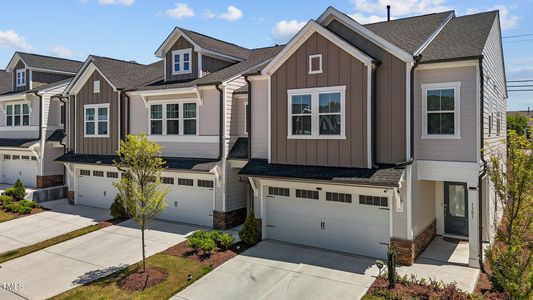 New construction Townhouse house 1301 Canary Pepper Drive, Durham, NC 27713 The Wainwright- photo