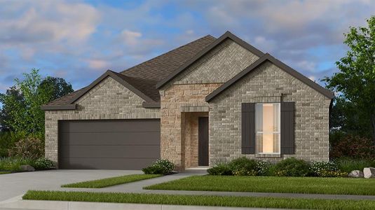 New construction Single-Family house 112 Lansing Rd, Hutto, TX 78634 Canadian 2- photo 0