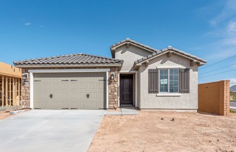 New construction Single-Family house 21281 N 271St Drive, Buckeye, AZ 85396 Traverse- photo 0