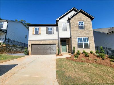 New construction Single-Family house 319 Foxhill Drive, Dawsonville, GA 30534 Pearson - photo 0