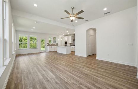 Airy gathering room *real home pictured