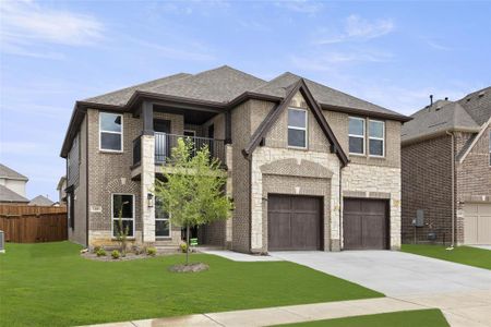 New construction Single-Family house 6109 Muller Creek Drive, Celina, TX 75009 Princeton EW F (w/Media)- photo 1 1