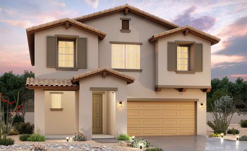New construction Single-Family house Castillo Series - Lavender, 21556 West Yavapai Street, Buckeye, AZ 85326 - photo