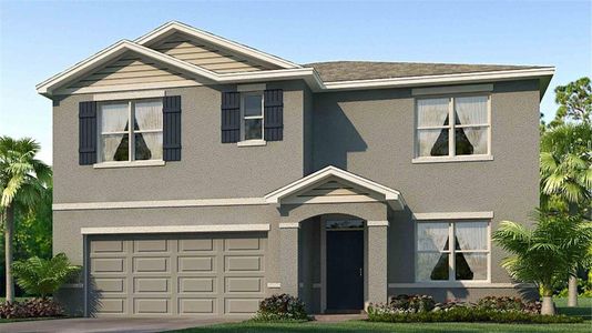 New construction Single-Family house 5854 Hedge End Bend, Wesley Chapel, FL 33545 - photo 0