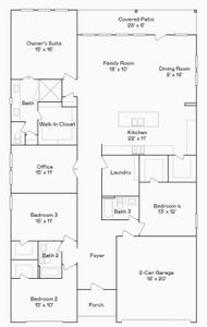 New construction Single-Family house 2810 Peridot Drive, Rosharon, TX 77583 Melrose II- photo 2 2