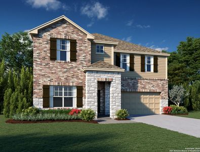 New construction Single-Family house 12634 Auriga, San Antonio, TX 78245 Alexis Homeplan- photo 8 8