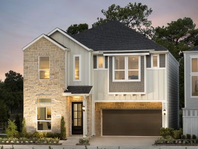 New construction Single-Family house 4204 Colony Pines Lane, Houston, TX 77080 The Sanctuary (2518)- photo 0 0