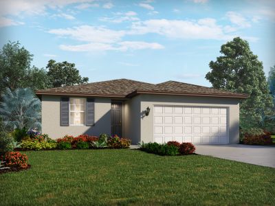 New construction Single-Family house Covey Run Place, Spring Hill, FL 34604 - photo 0