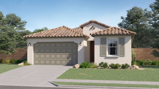 New construction Single-Family house 16686 W Alameda Rd, Surprise, AZ 85387 Lewis Plan 3575- photo 0