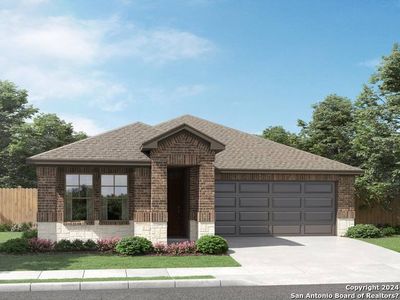 New construction Single-Family house 105 Colebrook Way, Cibolo, TX 78108 The Briscoe (820)- photo 0
