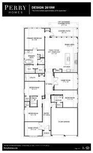 New construction Single-Family house 7463 Denali Drive, Katy, TX 77493 Design 2619W- photo 1 1